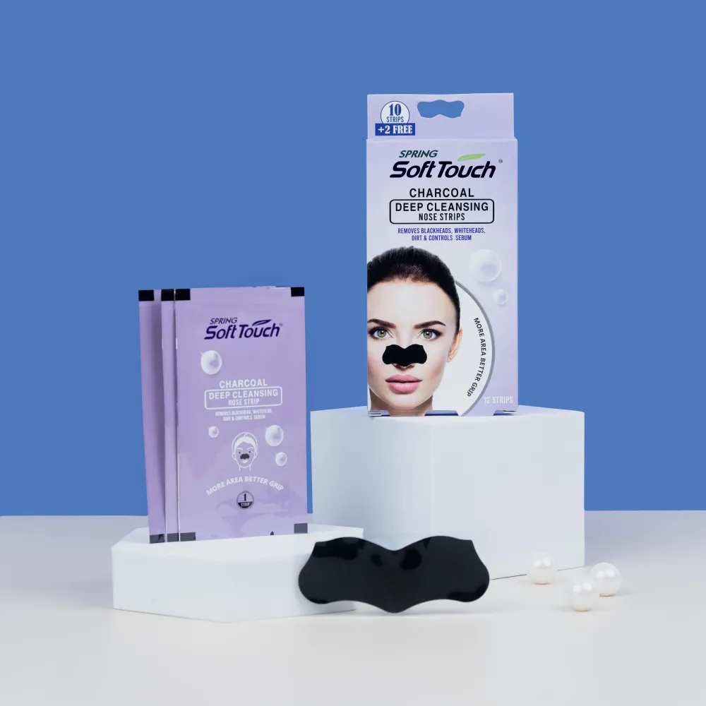Spring SoftTouch Charcoal Deep Cleansing Nose Strips