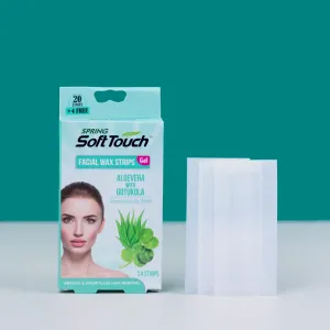 Facial Wax Strips - Aloevera with Gotukola
