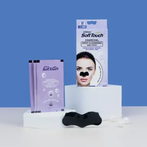 Spring SoftTouch Charcoal Deep Cleansing Nose Strips